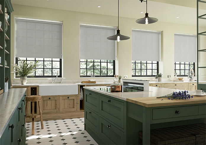 Amalfi, Horizon Grey - Twist&Fit Roller Blind - Image 7